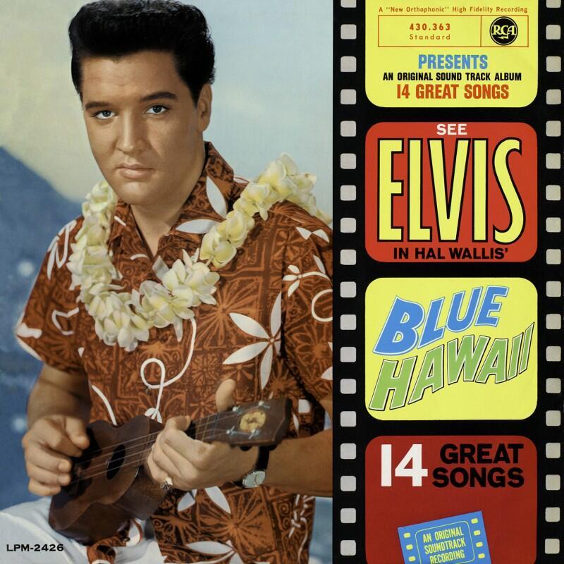 Elvis Presley - Blue Hawaii - 1LP - Liquid-Filled Vinyl – Blue