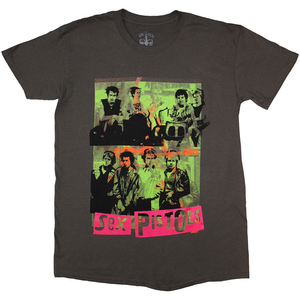THE SEX PISTOLS - Unisex T-Shirt: Band Montage