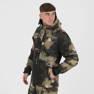 PEACEFUL HOOLIGAN - Sling Jacket Woodland Camo