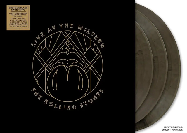 THE ROLLING STONES - Live At The Wiltern - Black & Bronze Vinyl 3LP