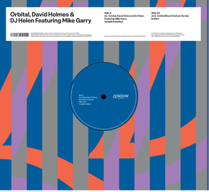 ORBITAL - Tonight In Belfast - 12” Black Vinyl | London Records 2024 Edition