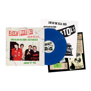 SEX PISTOLS - Live In The USA 1978 - San Francisco - LTD Blue Vinyl