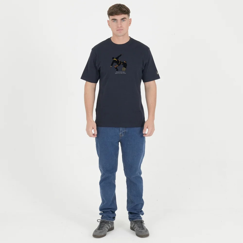 PEACEFUL HOOLIGAN - Eric T-Shirt Navy