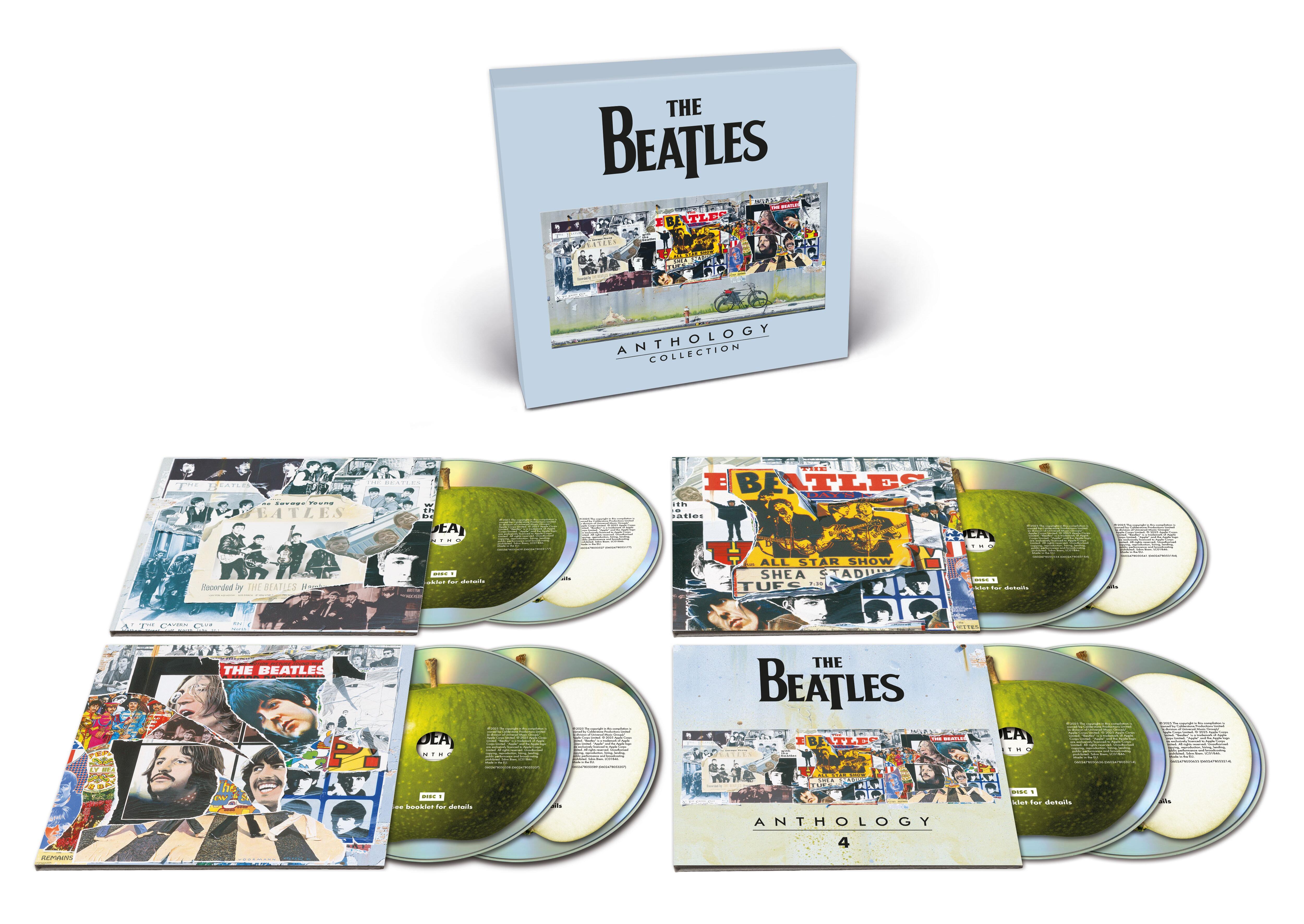 ☕The Beatles Anthology 1 U.Kアナログ盤ボックスセット The Beatles Anthology Collection (2025 Edition) 180g 12LP Box Set