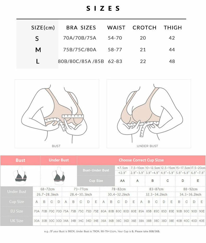 100% Silk and Lace Bra Set Wire Free Comfort Bras and Panties Thin Padding Ladies Underwear