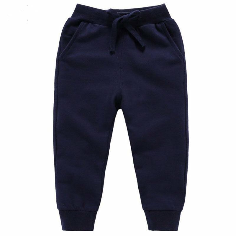 Pure Cotton Pants Trousers For 2-10 Years Old Boys Girls  Kids Children's Sweatpants