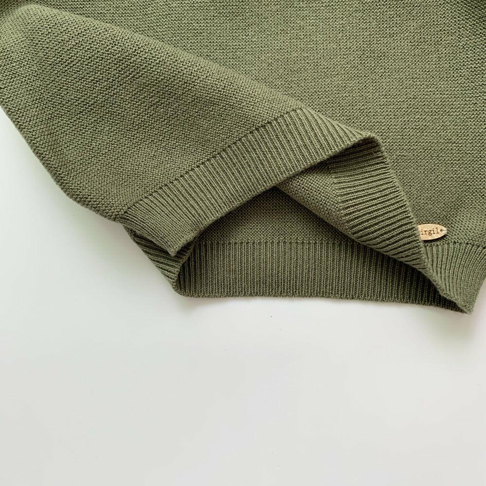 100%Cotton Knitted Jumper for Kids, with Peter Pan Collar