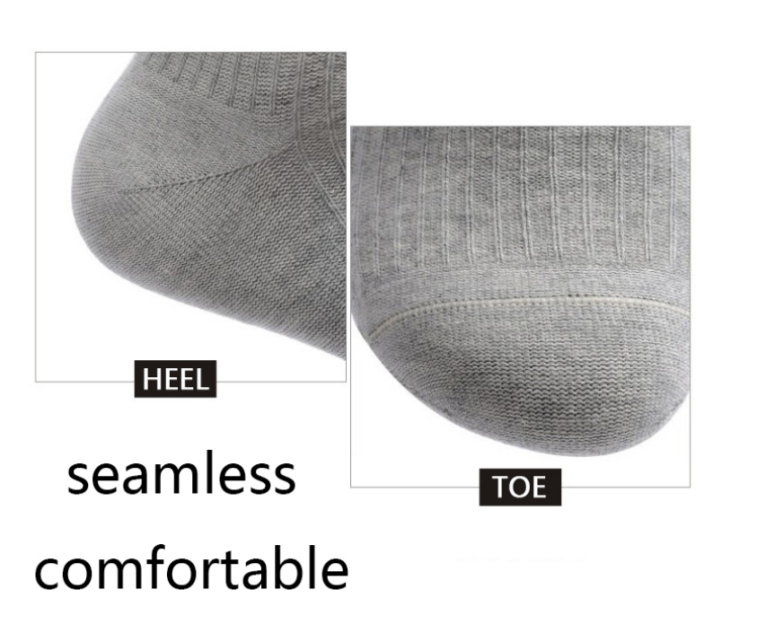 98%Cotton Men's Socks, Size EU 45-46 (3 Pairs of Socks/Pack)