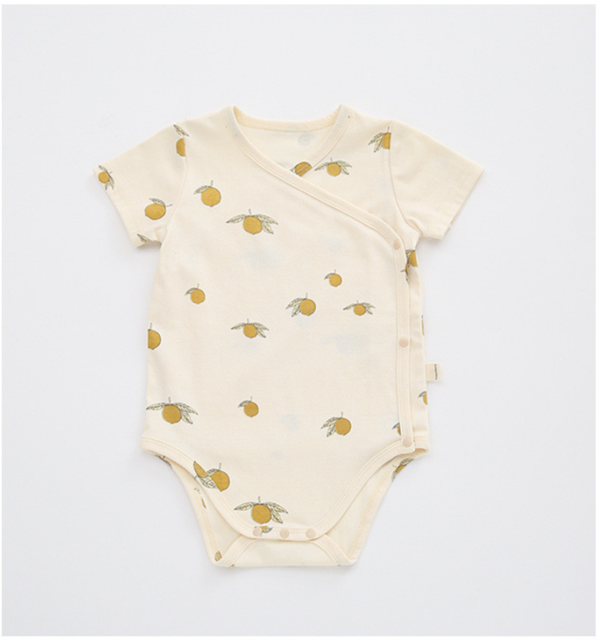 100% Pure Cotton Age 0-24M New-Born Kid Baby Boys Girls Romper Jumpsuit Body Suit Short Sleeve
