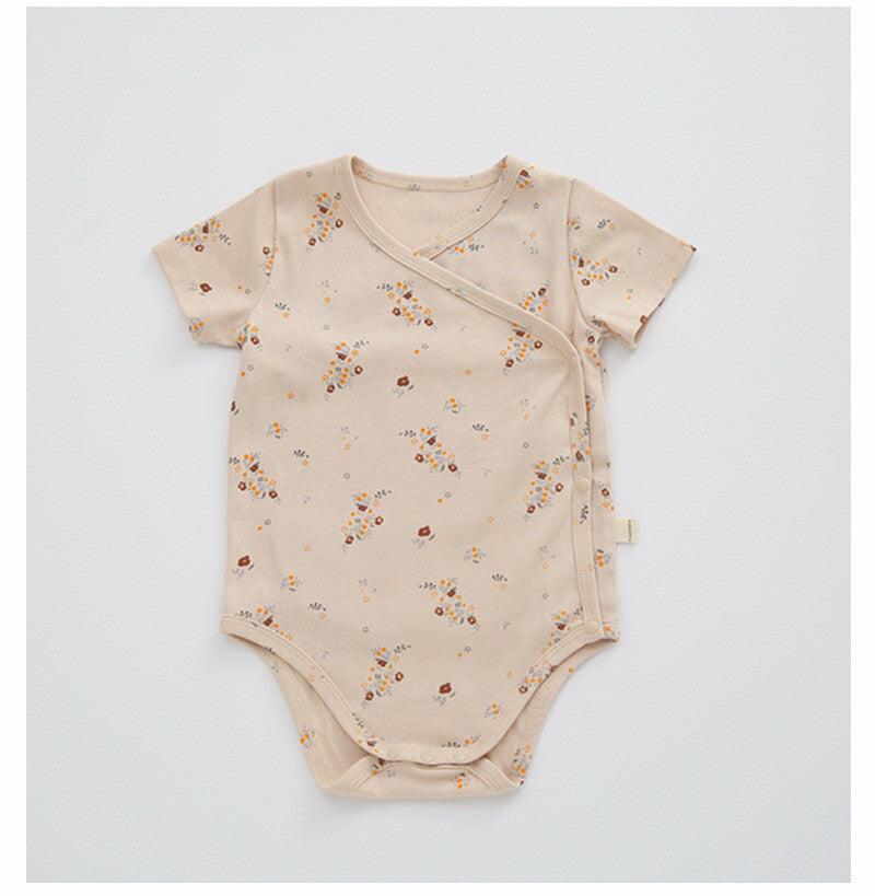 0-24 Months New-born Kid Baby Boy Girl Unisex Clothes Long Sleeve Bodysuit Romper Print 2Pcs Clothing Set