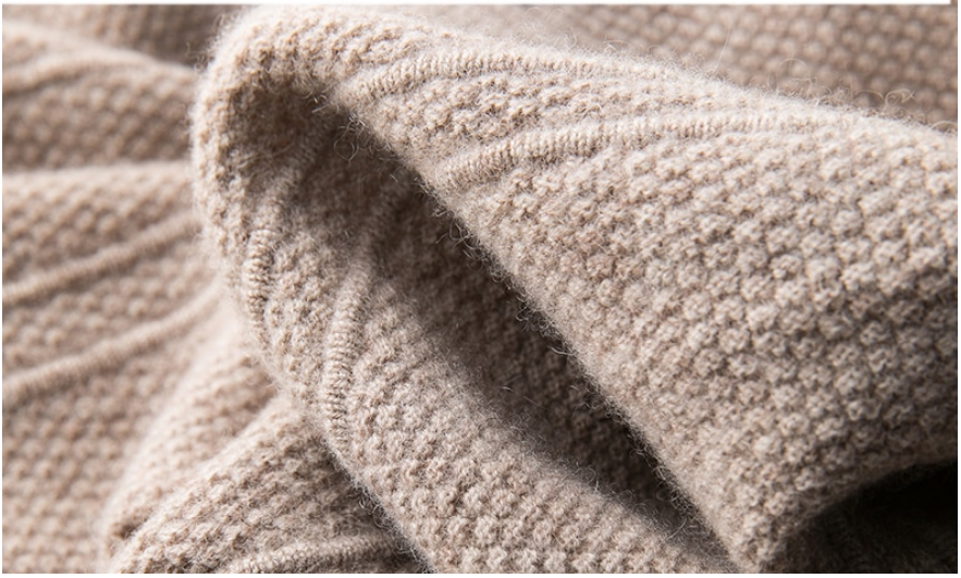 100% Pure Wool Knitted Skirt Elastic Waist