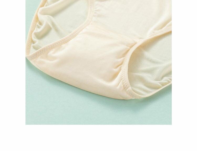 100% Mulberry silk 3pcs/lot Ladies Low-rise Briefs Panties Basics Underwear
