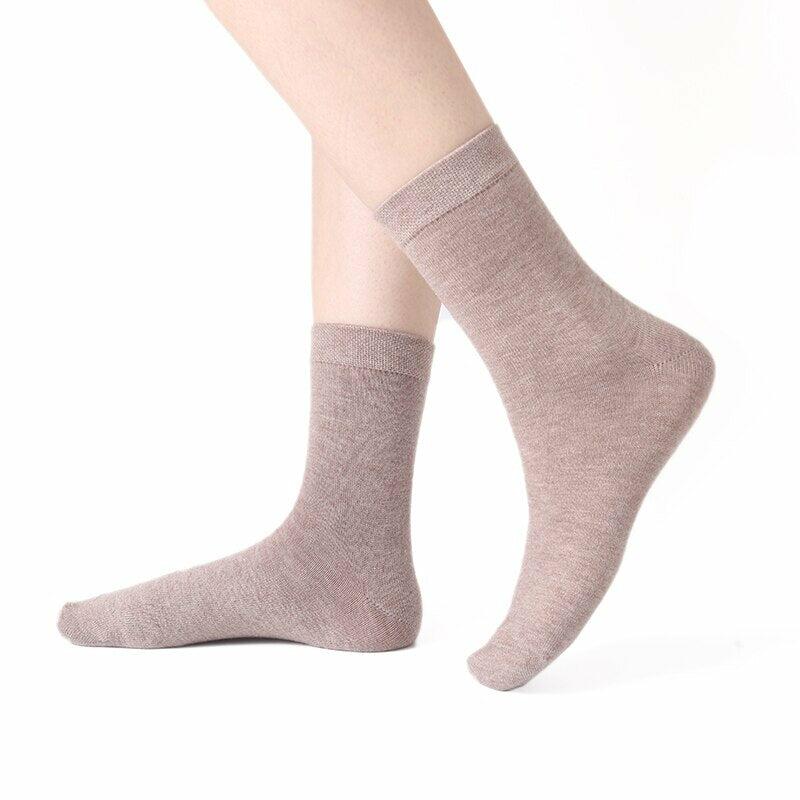 97% Refined Wool 3% Spandex Unisex Knitted Socks