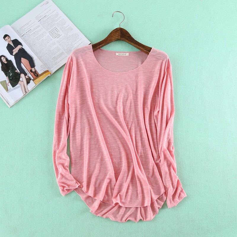 100% Bamboo Fibre Casual Women's T-Shirt Round Neck Short Sleeve Tops Tees Basics