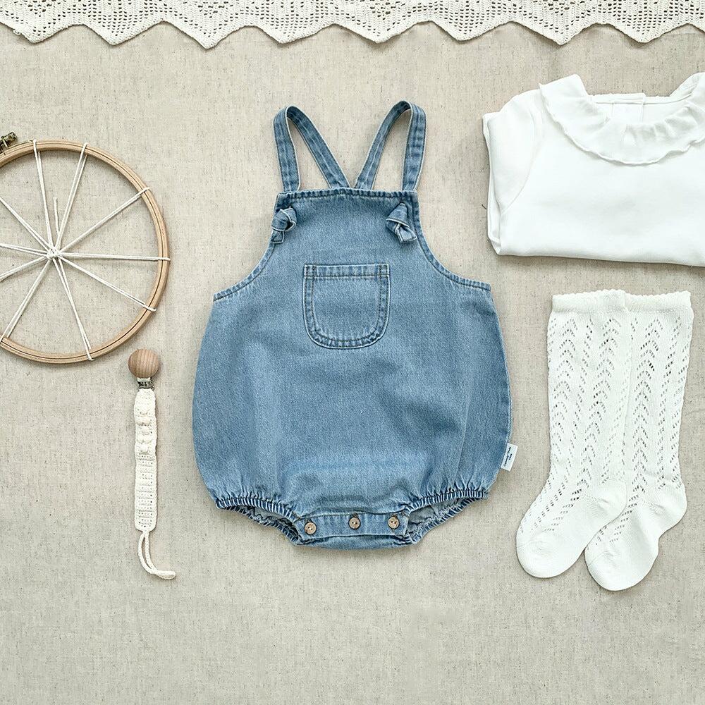 Pure Cotton Rompers Jumpsuits Baby Boy Girl New-born