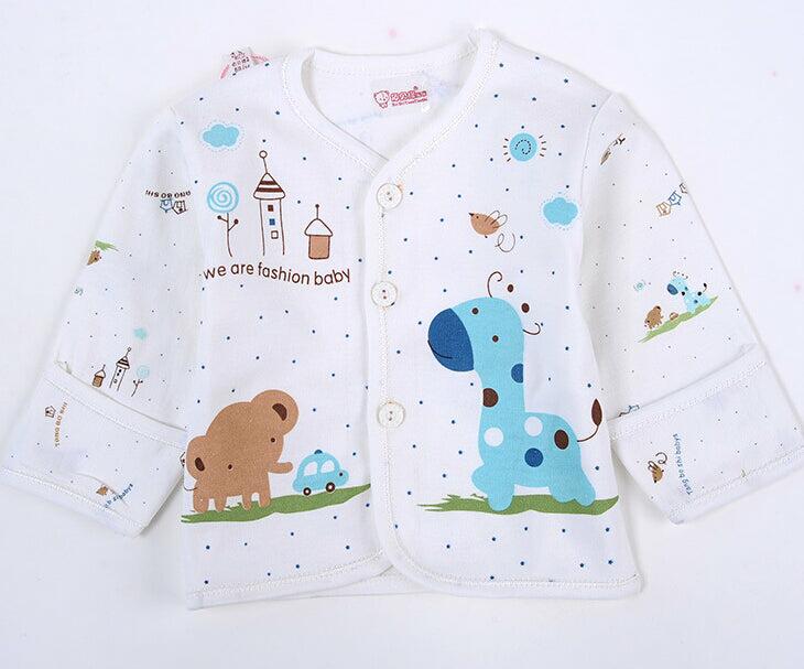 100% Cotton Shirt and Pants Boys Girls Age 0-3 Months Old New Born Baby Unisex Underwear Sleepwear