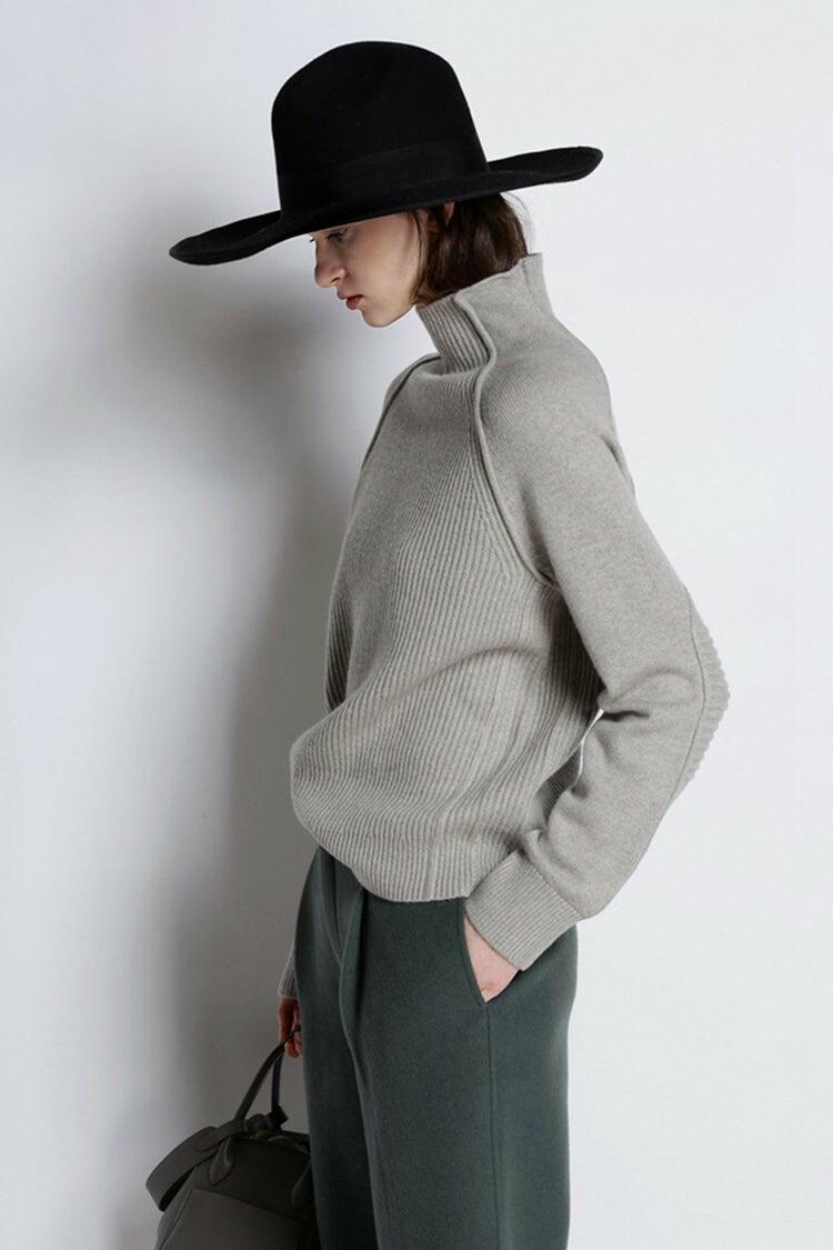 100% Pure Wool Ladies Sweater Pullover Loose