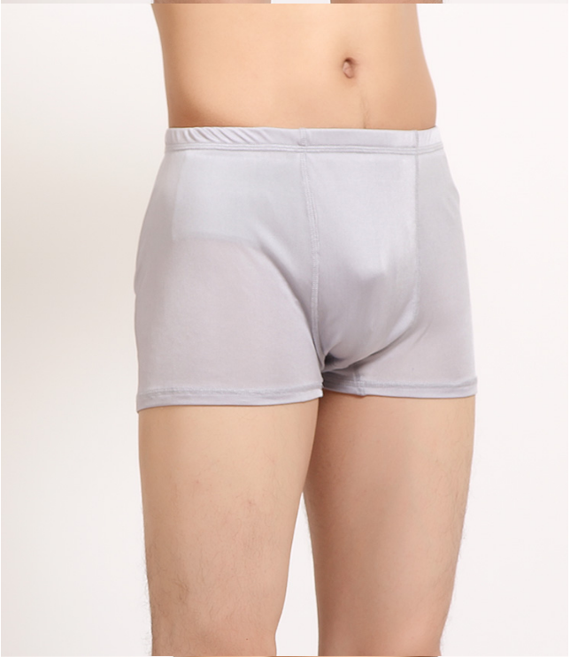 100% Pure Mulberry Silk Men's Trunks Boxers Shorts Underpants Underwear