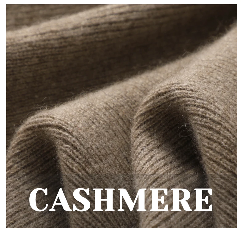 100% Cashmere Women's Turtleneck Rib Knit Pullover, Slim Fit, No-seam