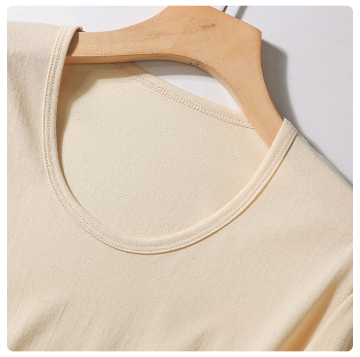 80% Mulberry Silk 20% Cotton Men's Thermal Underwear Sets,  Top and Long Johns Set, Underwear, Loungewear, Sleepwear