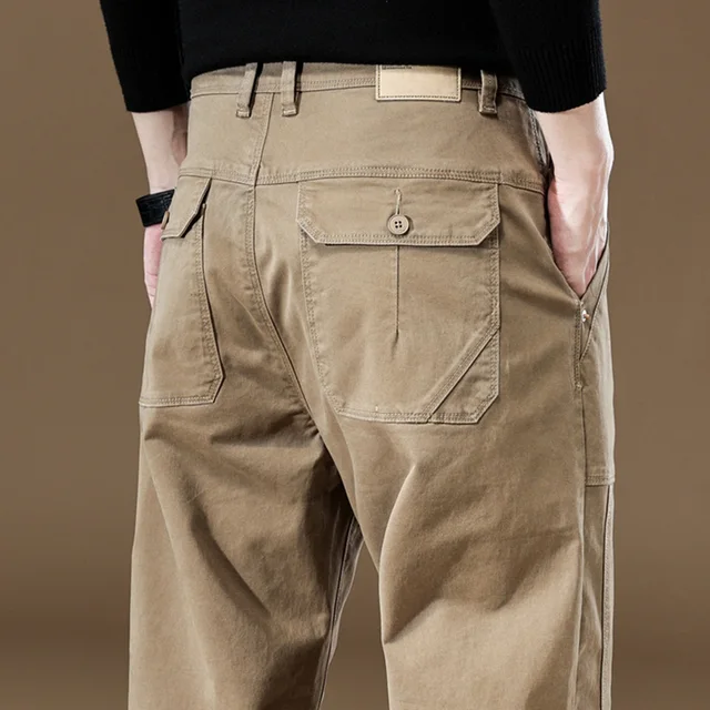 97% Cotton Men's Casual Trousers (335)