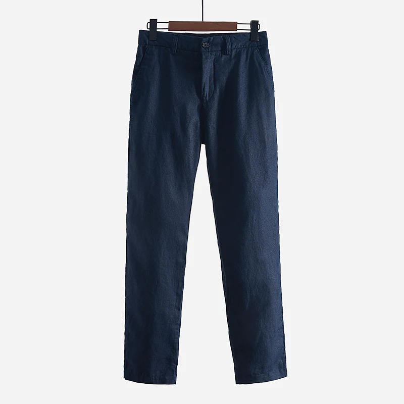 100% Linen Men's Pants, Trousers (764)