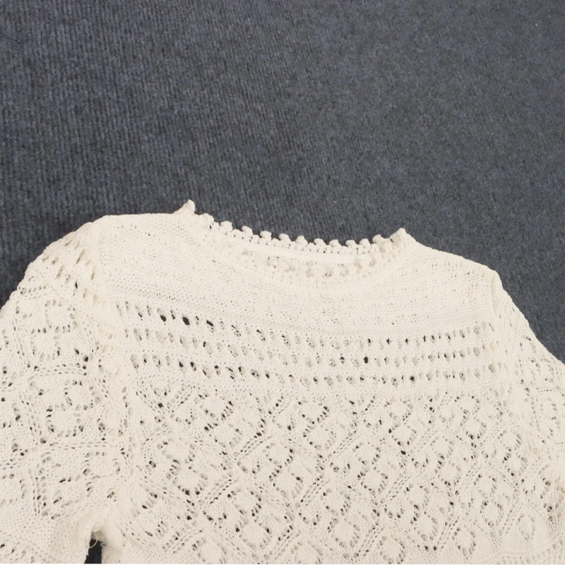 100% Linen Long Sleeved Ladies' Jumper (629)