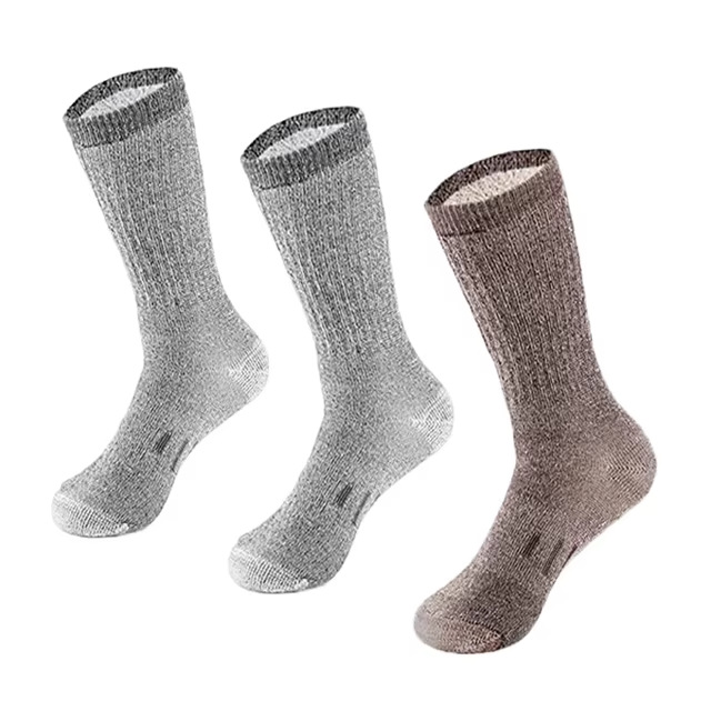 95% Merino Wool Men's Socks, Hiking Boot Socks, Outdoor Sports, Cycling Socks, Thermal Ski Socks (317)