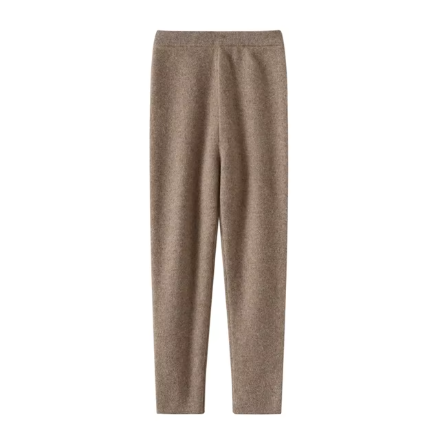 100% Wool Children's Knitted Leggings, Slim Fit Pants, Knitwear (152a)