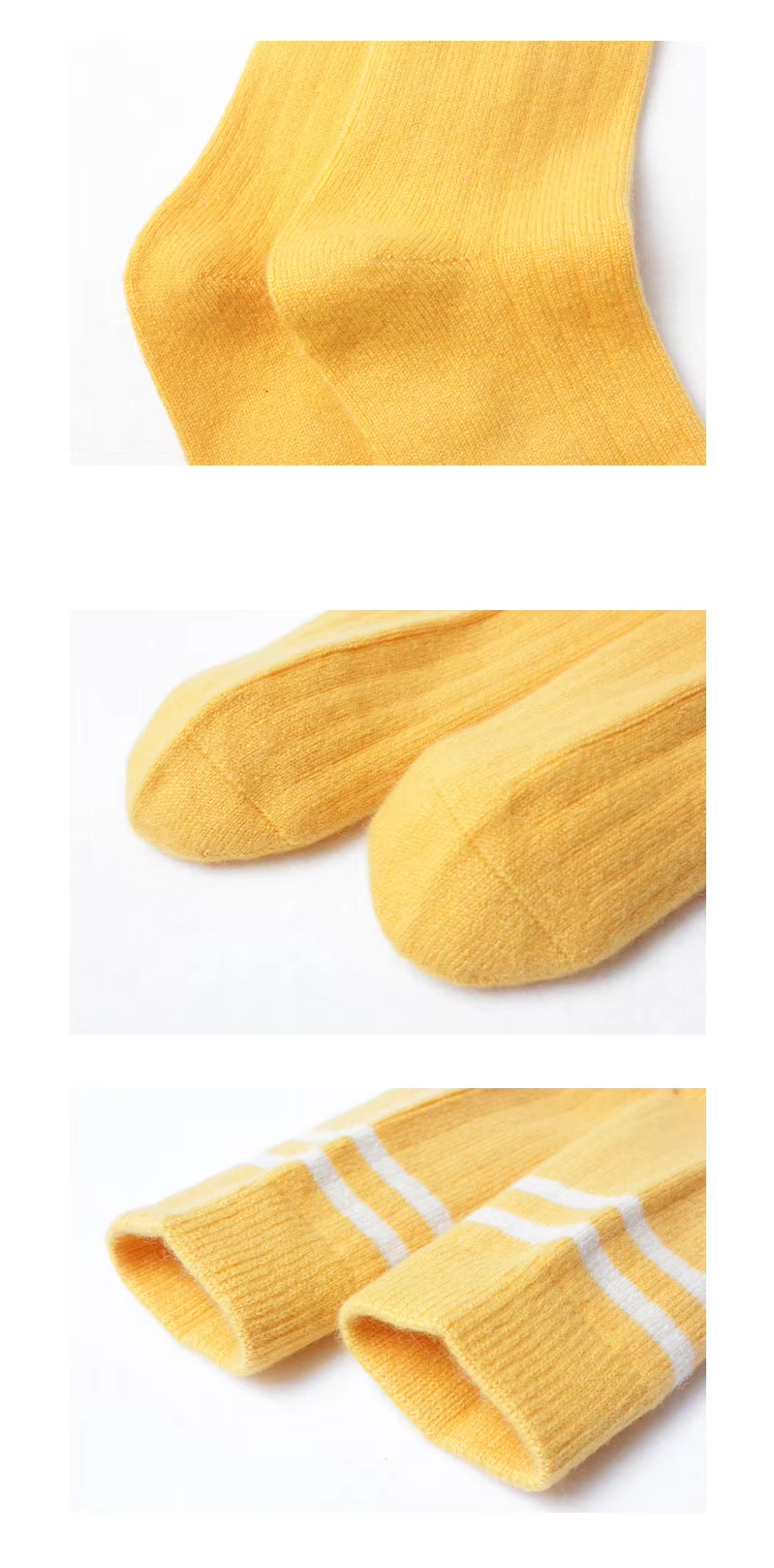 100% Cashmere Wool Unisex Socks for Kids, Women, EU Size S, Hosiery (396)