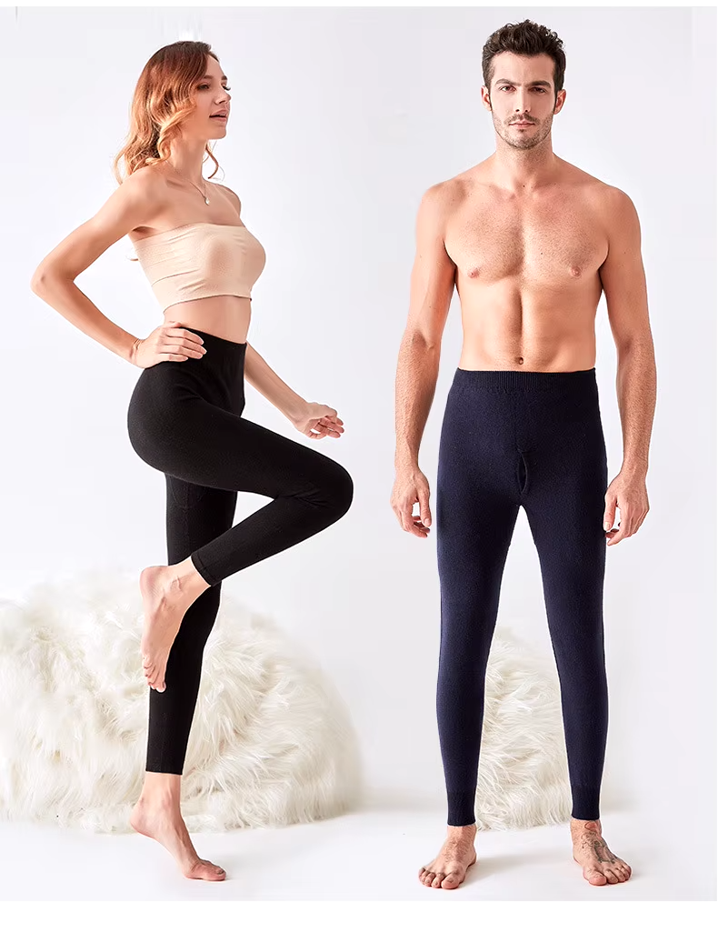 97.1% Cashmere Wool 2.9% Wool Trousers, Leggings for Men and Women, Knitwear (599s)