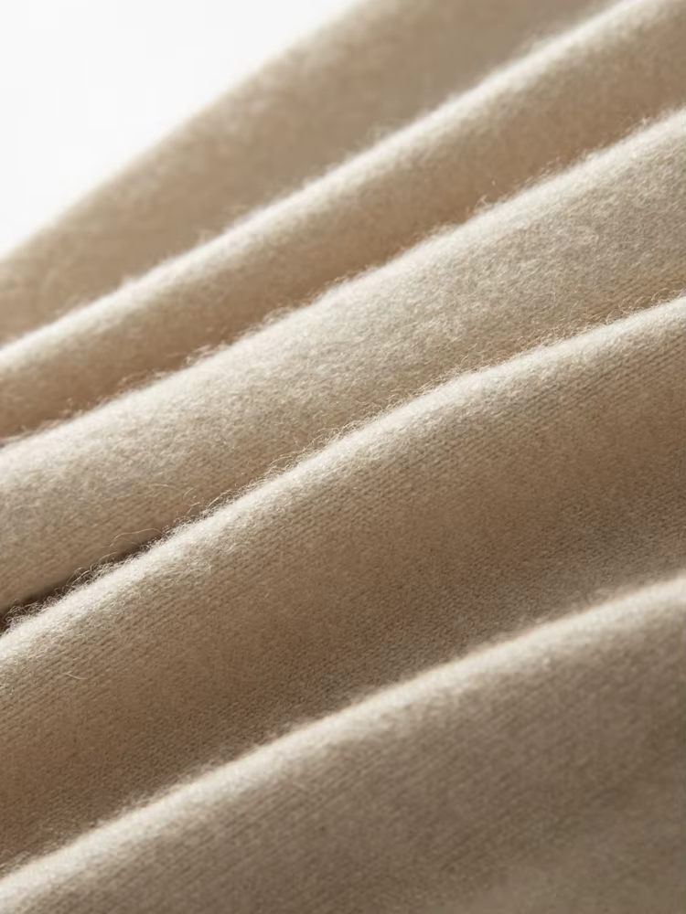 100% Cashmere Wool Leggings, Elastic Waist, Knitwear (315a)