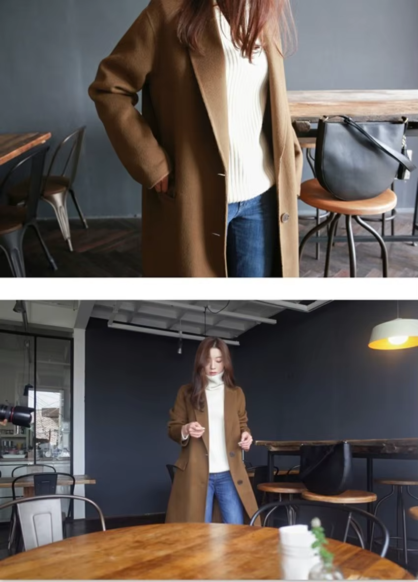 100% Cashmere Wool Women's Sweater, Rib Knit Pullover, Knitwear (185b)