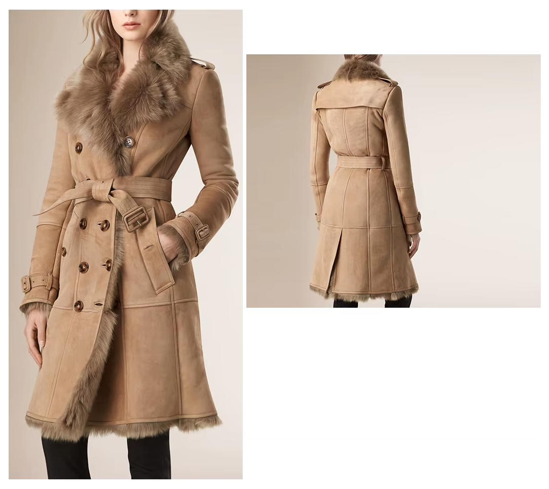 FUR AND GENUINE LEATHER