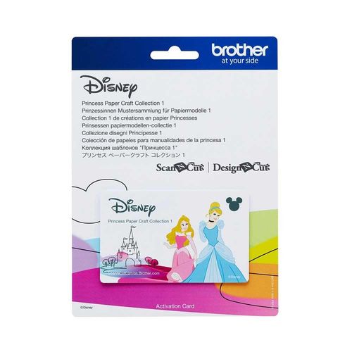 Brother ScanNCut Princess Paper Craft Collection 1 CADSNP02 (in packaging)