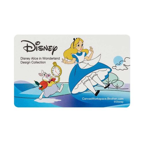 Brother ScanNCut Disney Alice In Wonderland Design Collection CADSNP09 (card)