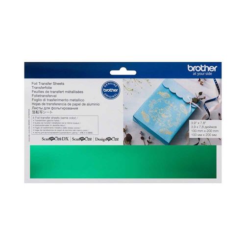 Brother ScanNCut Green Foil Transfer Sheets