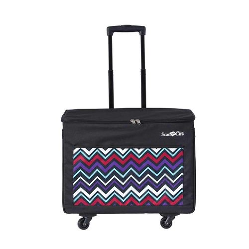Brother ScanNCut SDX Trolley Bag with the handle extended