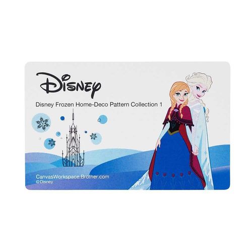 Brother ScanNCut Disney Frozen Home Deco Design Collection CADSNP04 (card)