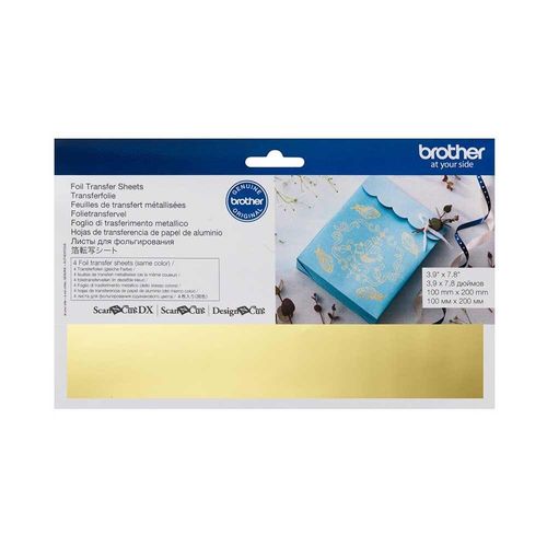 Brother ScanNCut Gold Foil Transfer Sheets