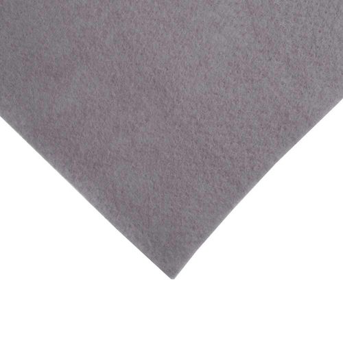 Trimits Felt Wool and Viscose Squares 22 x 22cm Silver Birch Grey