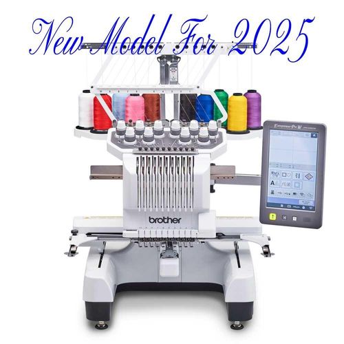 Brother PR1060w Embroidery Machine with 2025 advertising