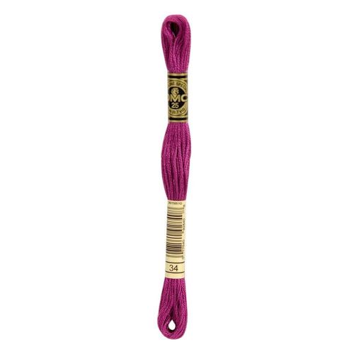 DMC Mouliné Stranded Cotton 8m Skein - 34