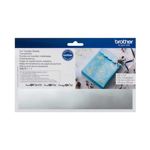 Brother ScanNCut Silver Foil Transfer Sheets