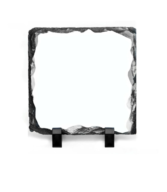 Sublimation Slate with Stand 190mm x 190mm