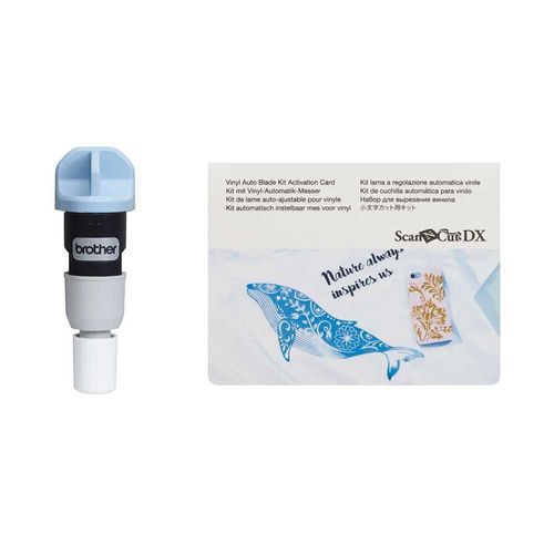 Brother ScanNCut SDX Vinyl activation card and holder