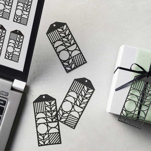 Brother ScanNCut SDX LinkPlug-in for Adobe showing some card shapes cut out