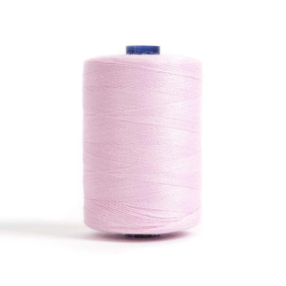 Hemline Sewing and Overlocking Thread 1000m Pink 535