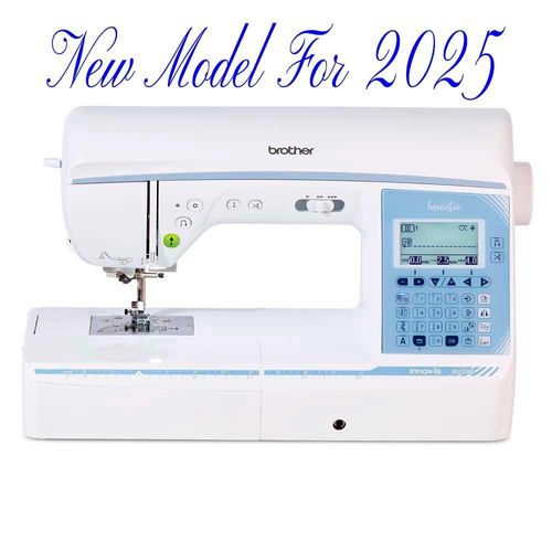 Brother inventio NV1350 sewing machine with 2025 advertising