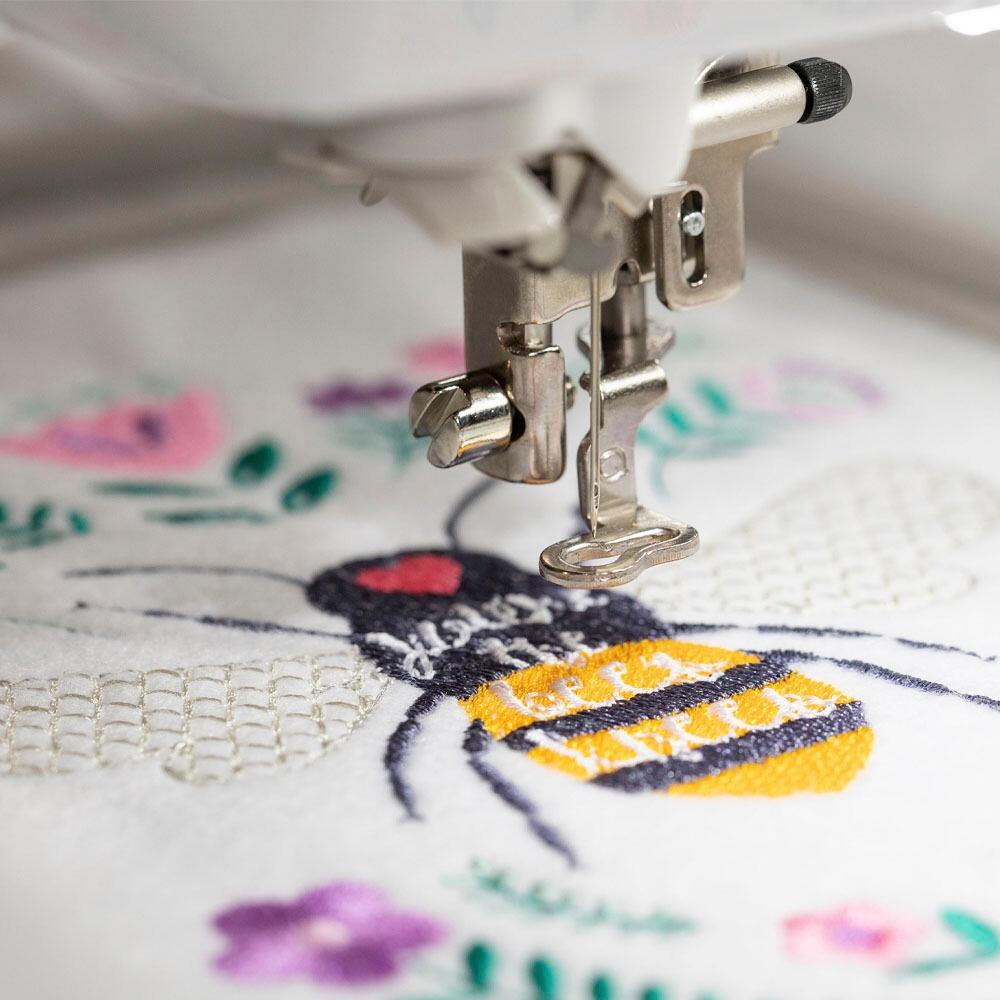 Brother Innov-is F540e Sewing & Embroidery Machine embroidering